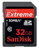 Sandisk Extreme Pro SDHD 32GB Memory Card