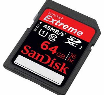 Extreme SDXC 64GB Memory Card