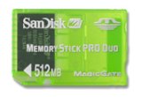 SanDisk Gaming Memory 512MB PSP