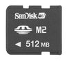 SANDISK Memory Card Stick Micro M2 512MB