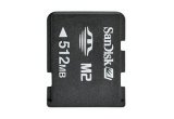 SanDisk Memory Stick Micro M2 - 512MB