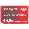 Sandisk Memory Stick Pro Duo Gaming 4GB (for PSP and PS3)