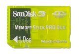 SanDisk Memory Stick PRO Duo Gaming (PSP Memory) - 1GB