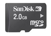 sandisk Micro SD (2GB)