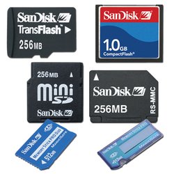 sandisk Micro Secure Digital Multimedia Card 2GB