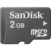 MicroSD 2GB Card with SD Adapter