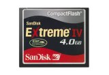SanDisk *NEW* SanDisk Extreme IV Compact Flash - 4GB