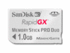 SanDisk Rapid GX MS pro duo 1GB inc Reader