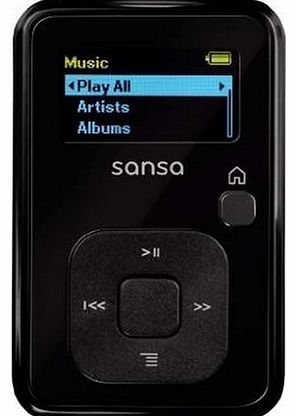 SanDisk Sansa Clip  4 GB MP3 Player - Black (SDMX18-004G-E46K)