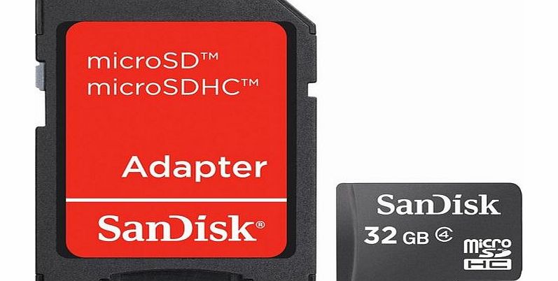 Sandisk SD Flash memory card 32 GB ( microSDHC to SD