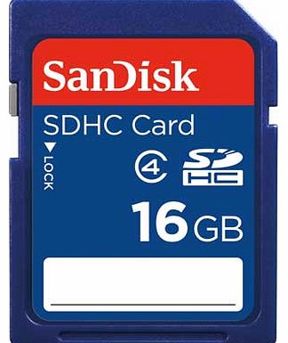 SanDisk SDHC 16GB Memory Card