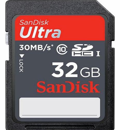 Sandisk SDHC UHS-I - Flash memory card - 32 GB