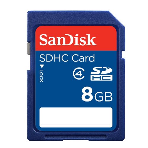 SDSDB-008G-B35 8 GB Secure 4 MB/s Class 4 SDHC Memory Card (Label May Change)