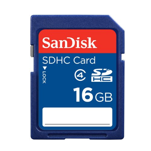 SanDisk SDSDB-016G-B35 16 GB Class 4 SDHC Memory Card (Label May Change)