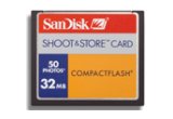 Shoot & Store Compact Flash Card - 32MB