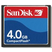 SanDisk Standard CompactFlash Card 4GB