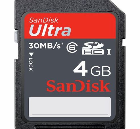 Ultra 15MB/s SDHC Card 4GB - Retail Pack