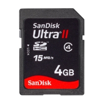 Sandisk Ultra II 4GB SD card
