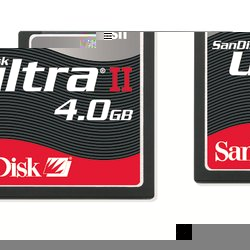 Sandisk Ultra II Compact Flash Multimedia Card 4Gb