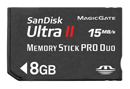 sandisk Ultra II Memory Stick Pro Duo 8GB
