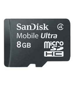 sandisk Ultra Micro SD 8GB Memory Card