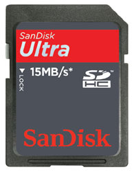 SanDisk Ultra Secure Digital (SD) Card - 2GB