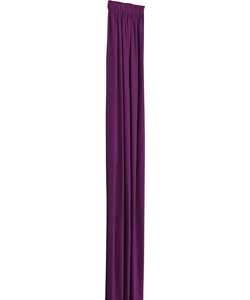 Sandown and Bourne Lined Pencil Pleat Curtains - Mulberry- 46 x