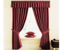 SANDOWN and BOURNE savoy lined curtains