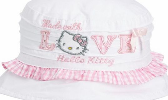 Sanrio Girls Hello Kitty EN4026 Hat, Optic White, 48 cm