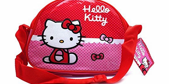 Sanrio HELLO KITTY SHOULDER BAG KIDS CHILDREN NURSERY - 2 DESIGNS (Pink/Red)