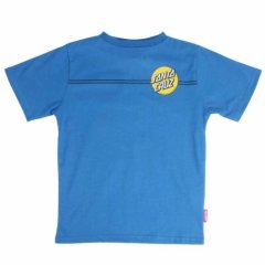 Kids Santa Cruz Classic Dot T-shirt Deep Blue