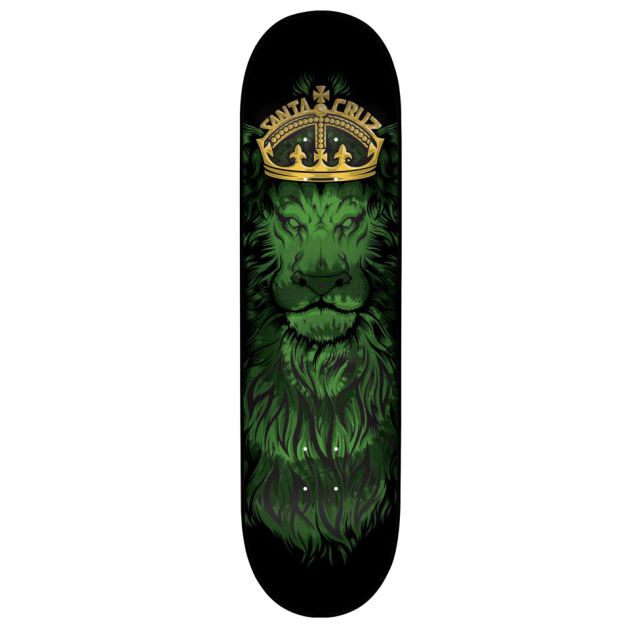 Santa Cruz Lion God Skateboard Deck - 9 inch