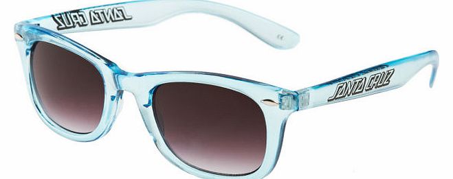Santa Cruz Mens Santa Cruz Iceman Sunglasses - Smoked Blue