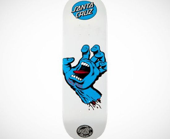 Santa Cruz Screaming Hand Skateboard Deck - 8.0