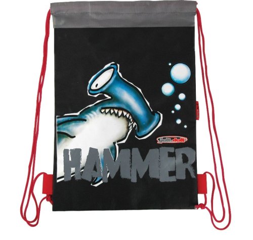 Jeli Deli Shark Drawstring Bag
