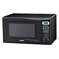 17L Black Touch Control Microwave