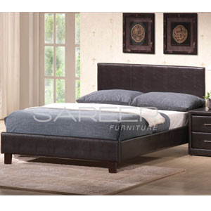 Sar Beds Fusion 4FT Small Double Leather Bedstead