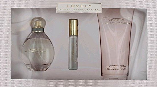 Sarah Jessica Parker Lovely For Women By Sarah Jessica Parker 3 Pc. Gift Set