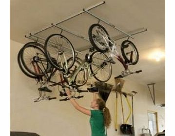 Parking Cycle Glide Ceiling Mount Storage