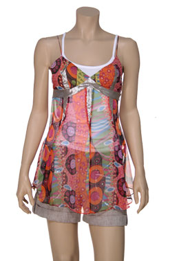 Demon Lover Patchwork Camisole by Sass and Bide