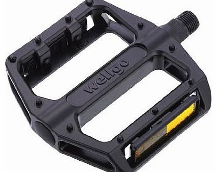 Alloy Pedal - Black, 9/16 inch
