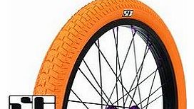 BMX Bicycle Freestyle Tyre 20 x 2.00`` in ORANGE