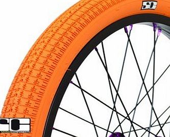 Savage  BMX BIKE TYRE 20`` FREESTYLE ORANGE