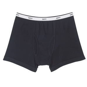 Savile Row Black Bamboo Trunks