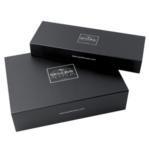 Savile Row Black Tie Box