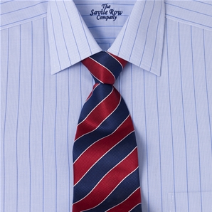 Savile Row Blue Multi Stripe Classic Shirt