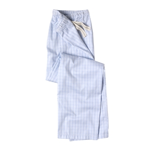 Savile Row Blue Tartan Check PJ Trousers