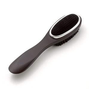 Savile Row Brown Three In One Clothes Brush