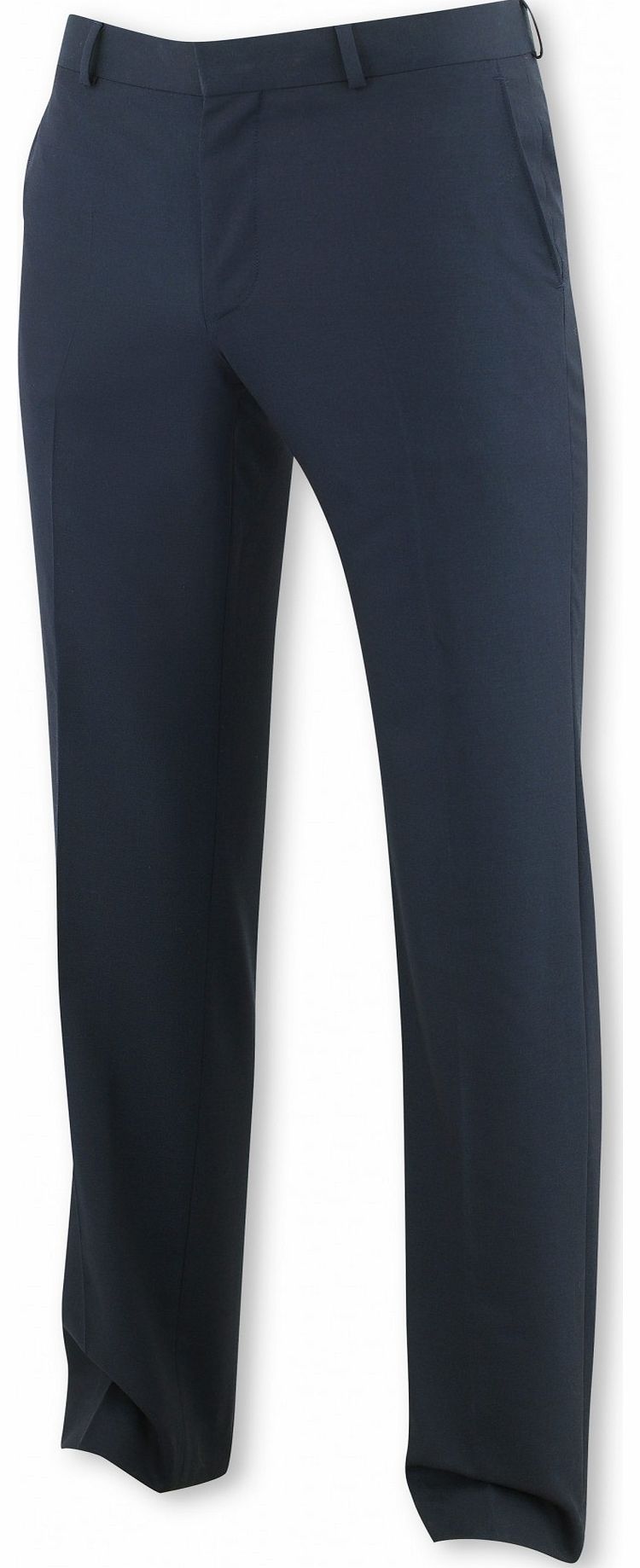 Savile Row Company Navy Suit Trouser 30`` 36`` Unfinished
