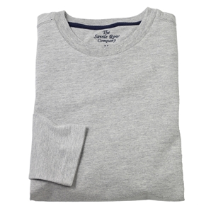 Savile Row Grey Long-Sleeve T-Shirt